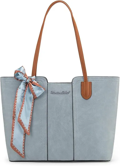 Montana West medium tote bag for women with top handle design and satchel-style silhouette