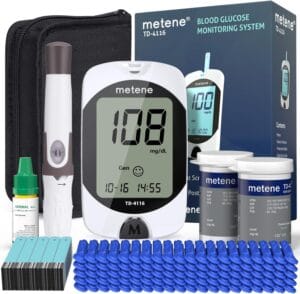 blood glucose log