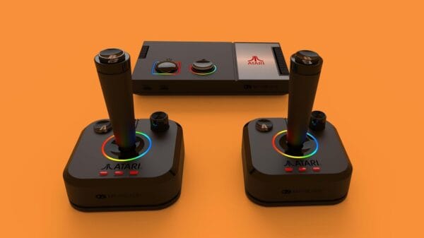 Side profile of My Arcade Game Station showing sleek design and retro aesthetics