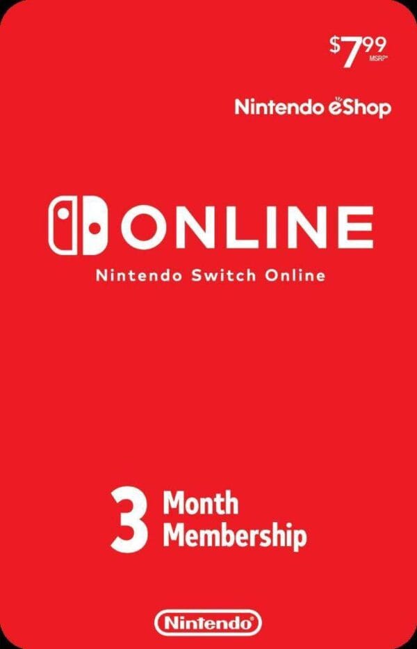 Nintendo Switch bundle with 3-month Nintendo Switch Online Membership included