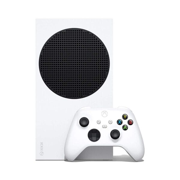Microsoft Xbox Series S Console unboxed – showing accessories and manuals