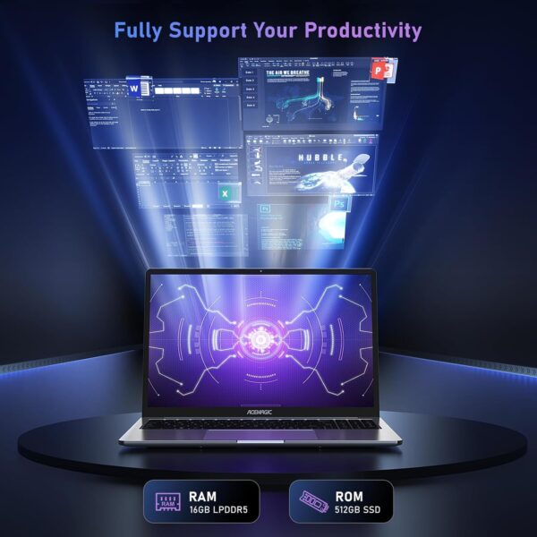 Full HD 1920P display featured on 16-inch gaming laptop