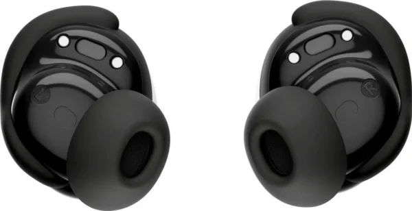 Bose wireless noise cancelling earbuds showing ergonomic ear tip fit and sound isolation