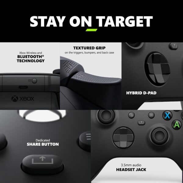 Xbox Wireless Gaming Controller 2025 connected to iOS and FireTV Stick for wireless gaming