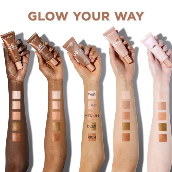 L’Oreal Paris Makeup True Match Lumi Glotion 902 Light—illuminator for dry or dull skin