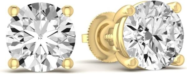 lab grown diamond earrings