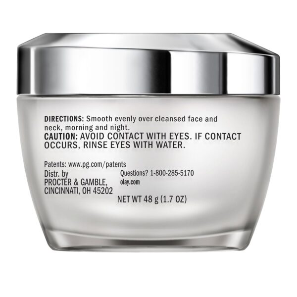 Highlight shot of Olay’s powerful collagen peptide skin tightening formula