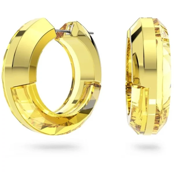 Swarovski hoop earrings