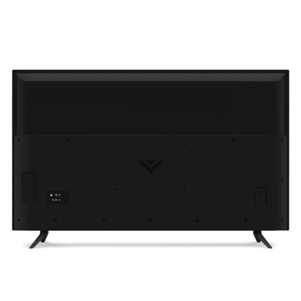 Front view of VIZIO 55” Class 4K Smart LED TV V555-J01 showing sleek screen design