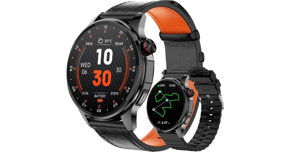 A collection of sport watches showing different case sizes and strap styles