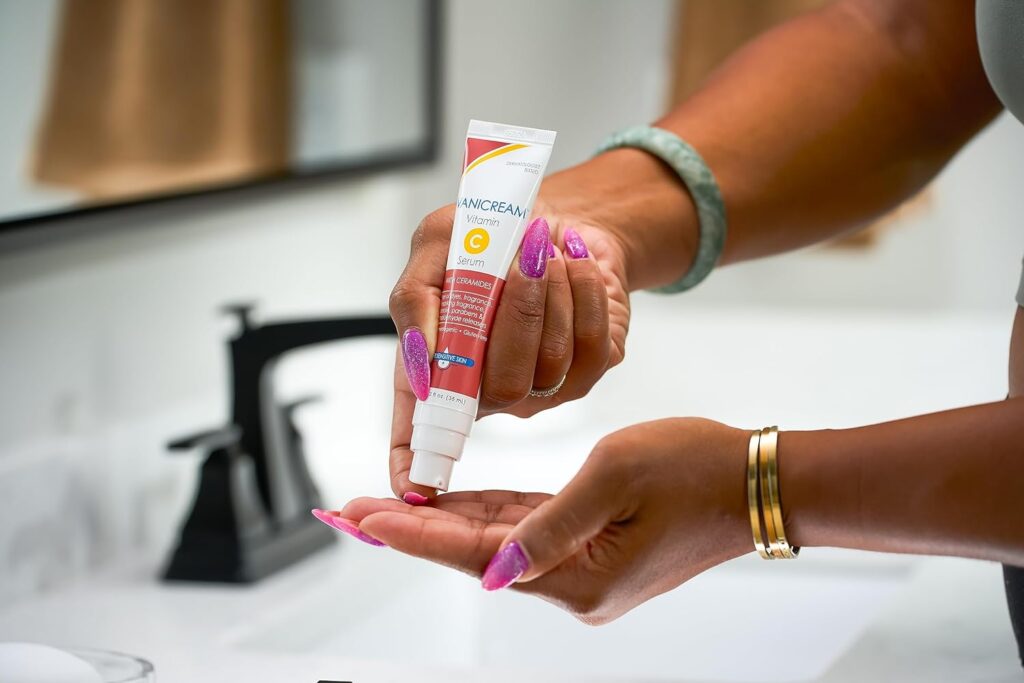 Vanicream Vitamin C serum for sensitive skin, fragrance-free and dermatologist recommended
