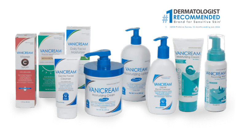 Vanicream Vitamin C serum brightening treatment for sensitive skin