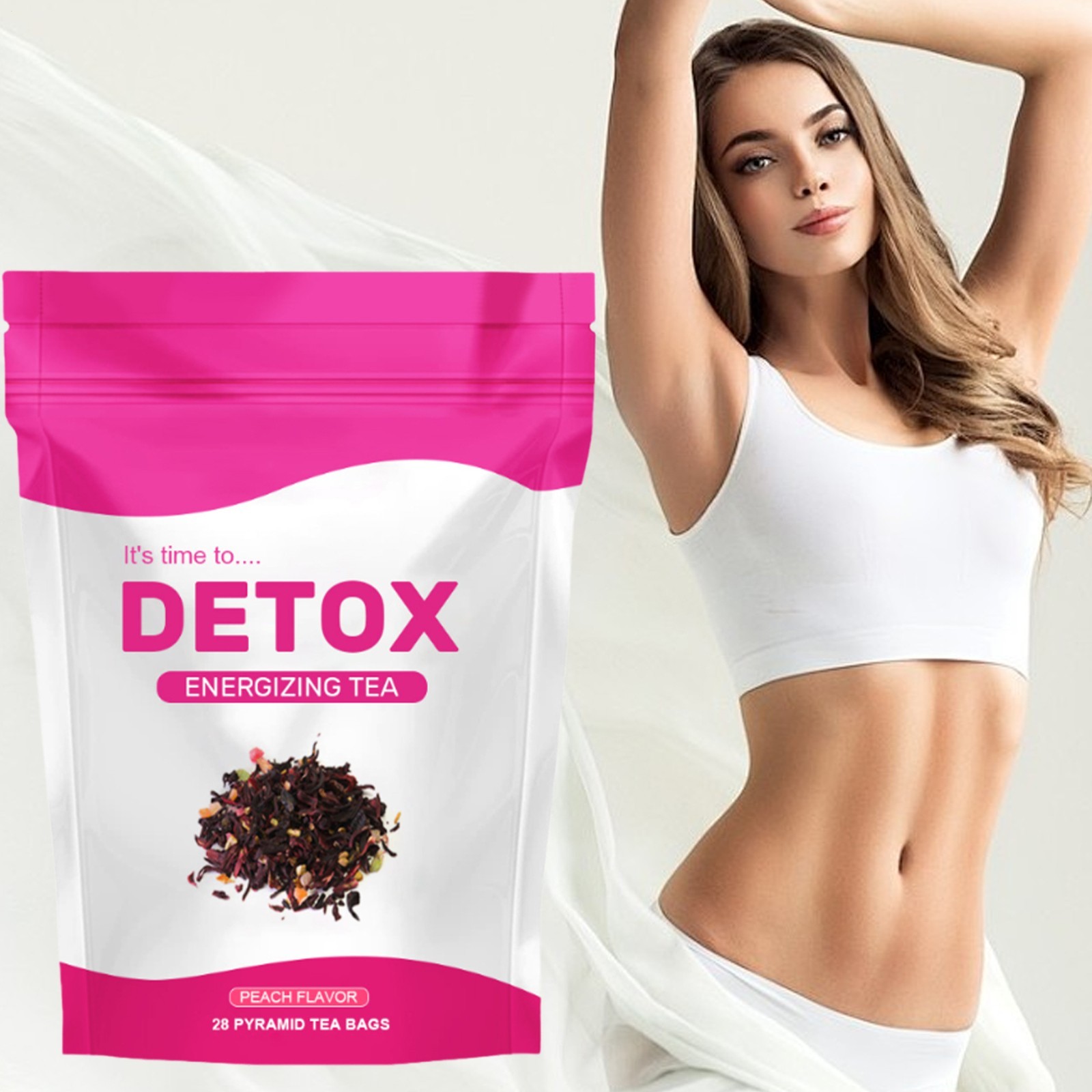 Best detox cleanse tea with natural herbs to support digestion, reduce bloating, and promote overall wellness
