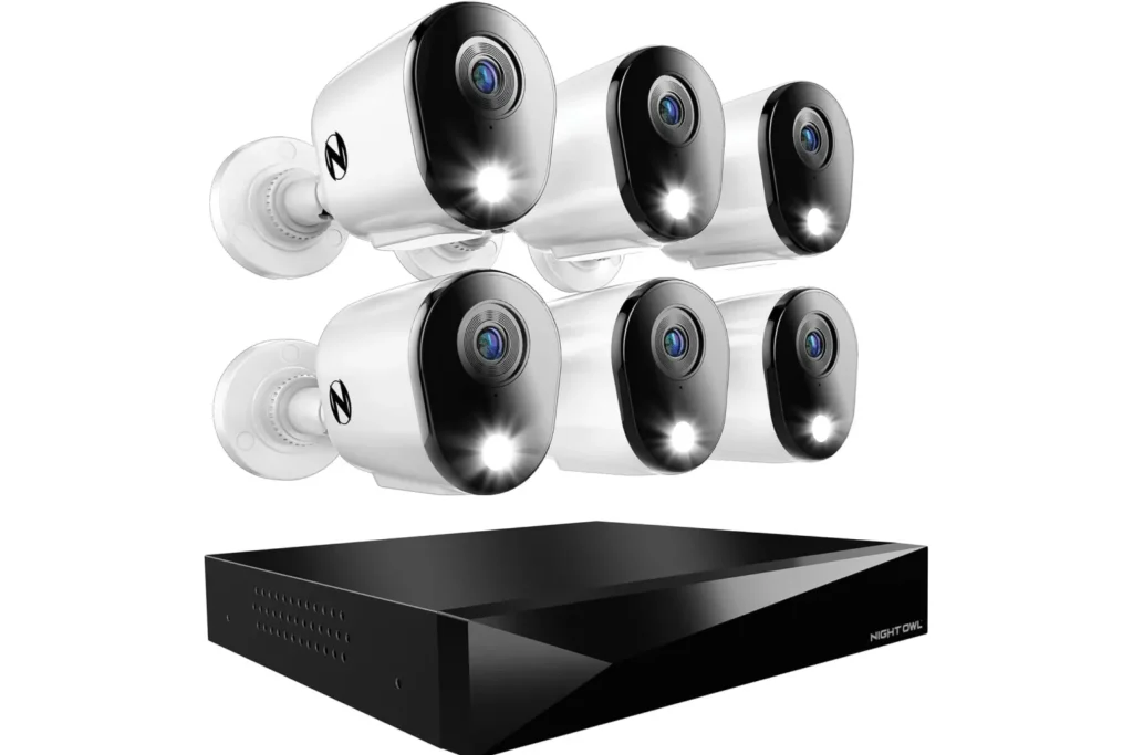 Night Owl security cameras for home surveillance with high-resolution monitoring