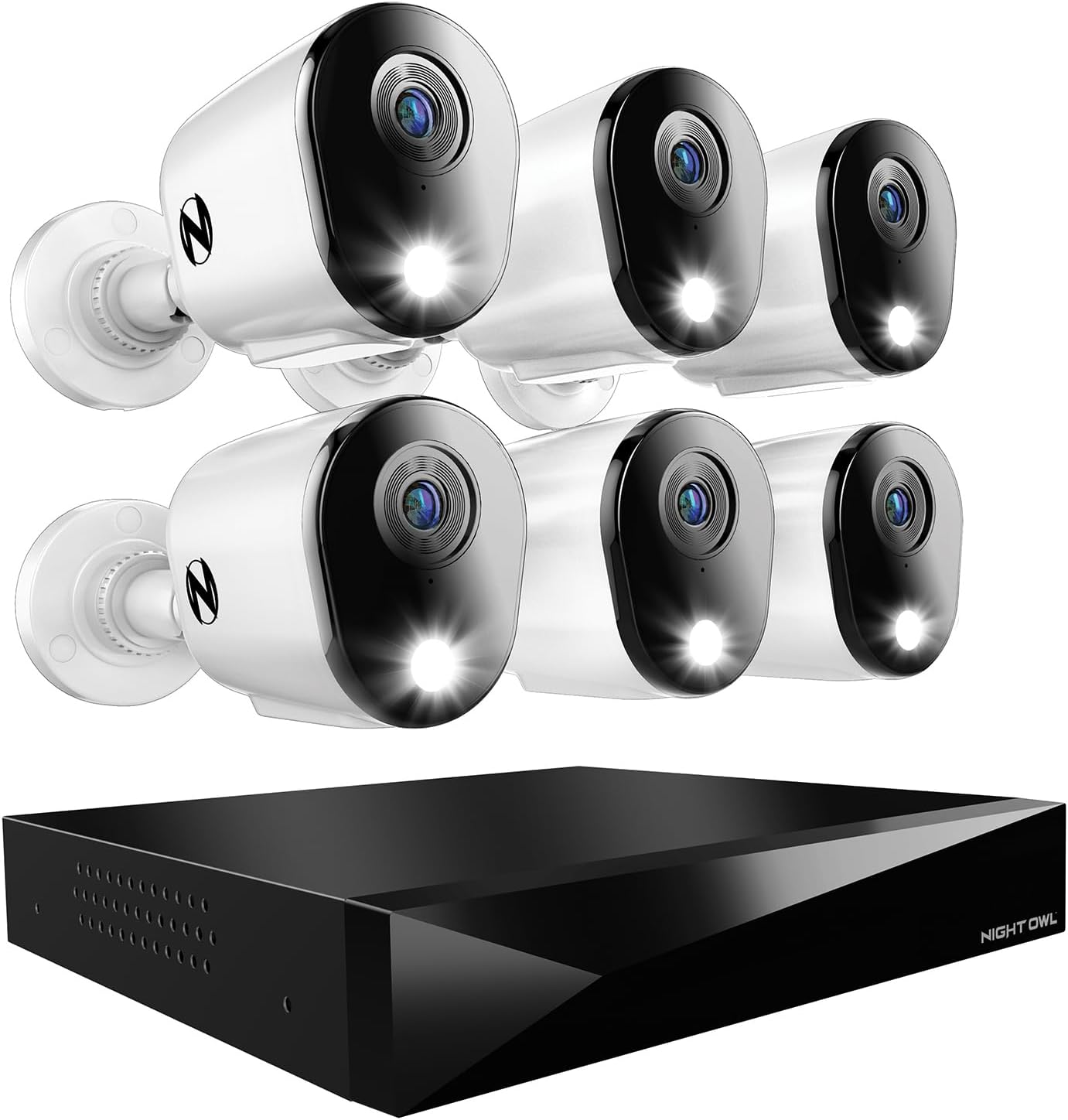 Night Owl security cameras with DVR system for home and business surveillance