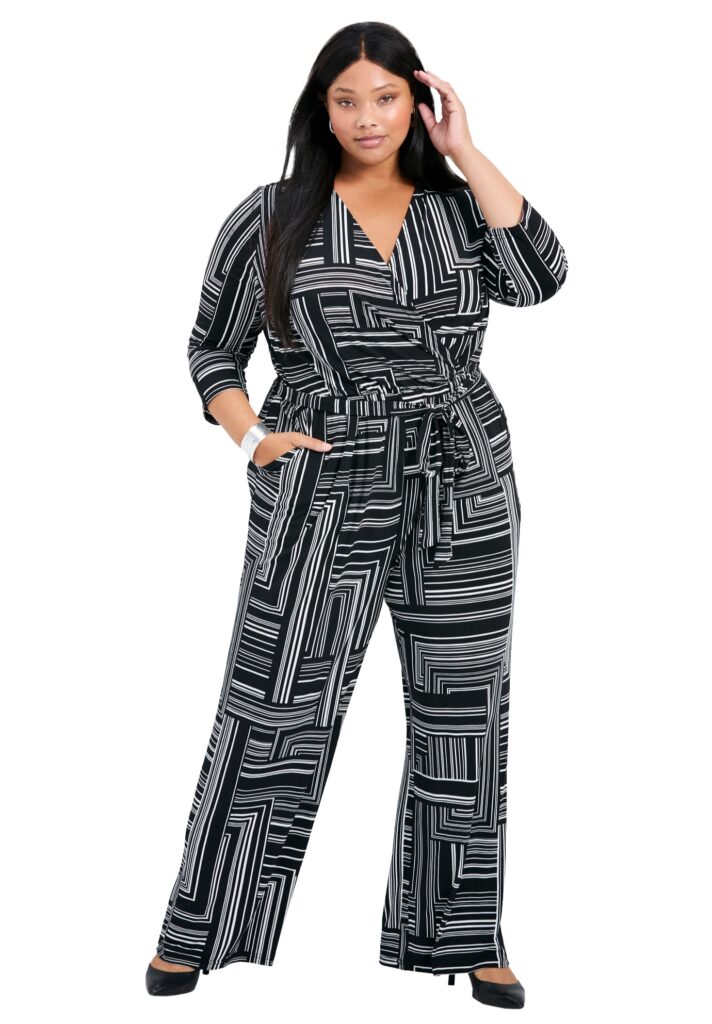 Plus size jumpsuits for women offering a flattering fit, versatile style, and comfortable fabric for casual or formal occasions