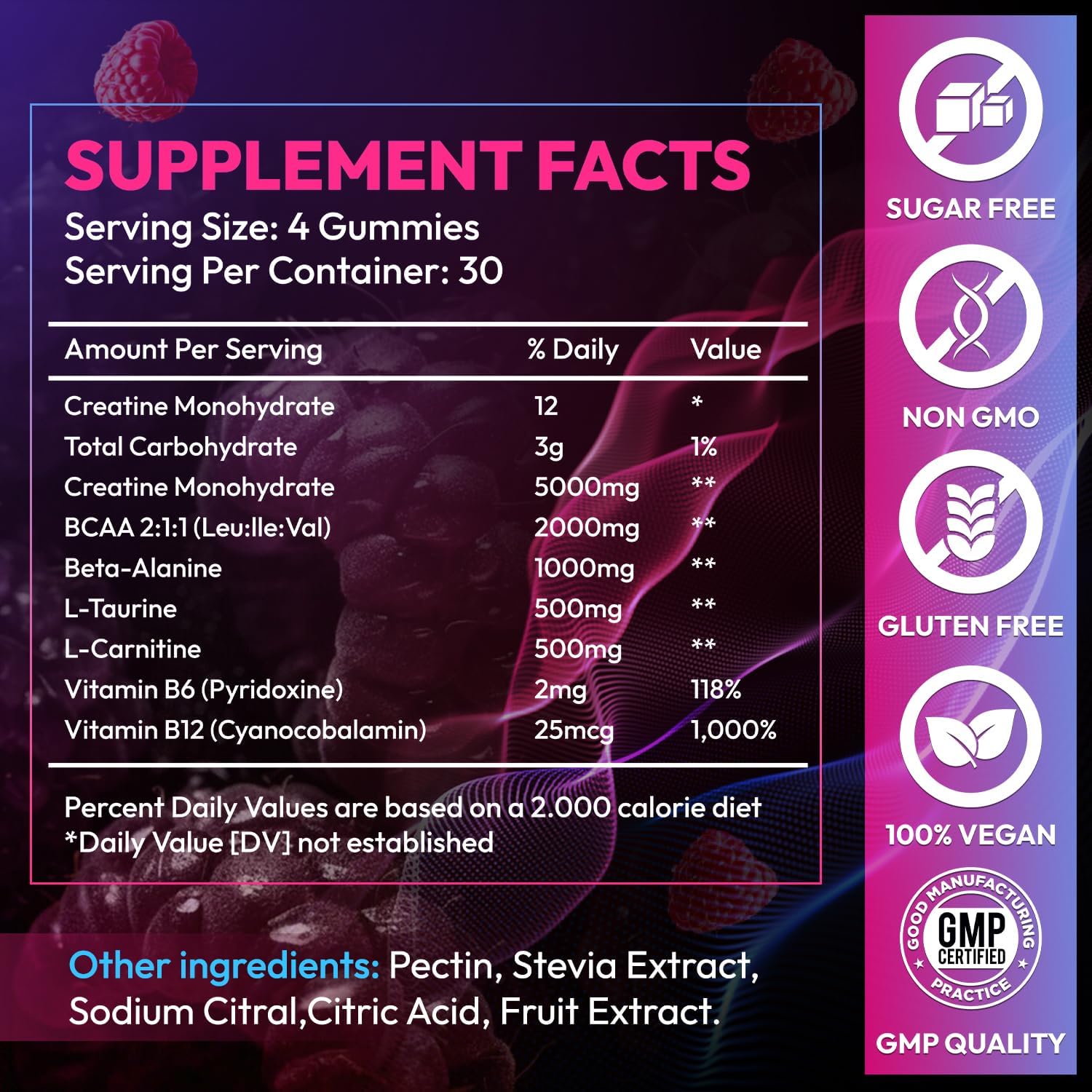 Best creatine monohydrate gummies for muscle strength, energy, and recovery