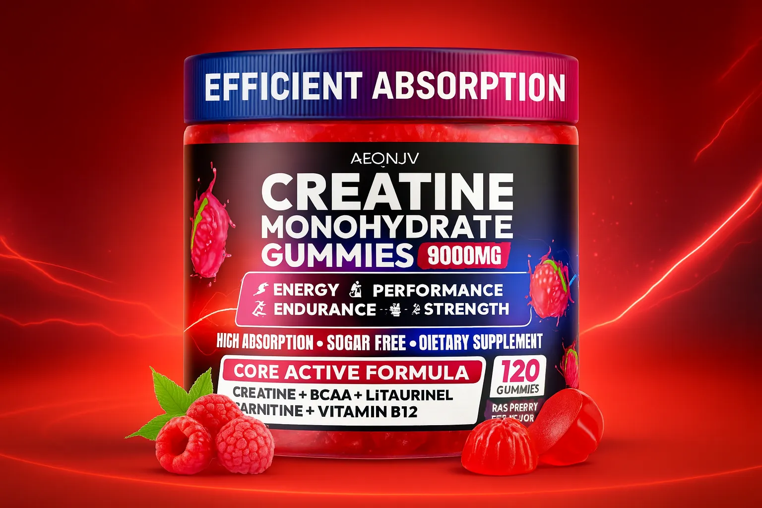 Best creatine gummies for muscle strength, energy, and workout performance