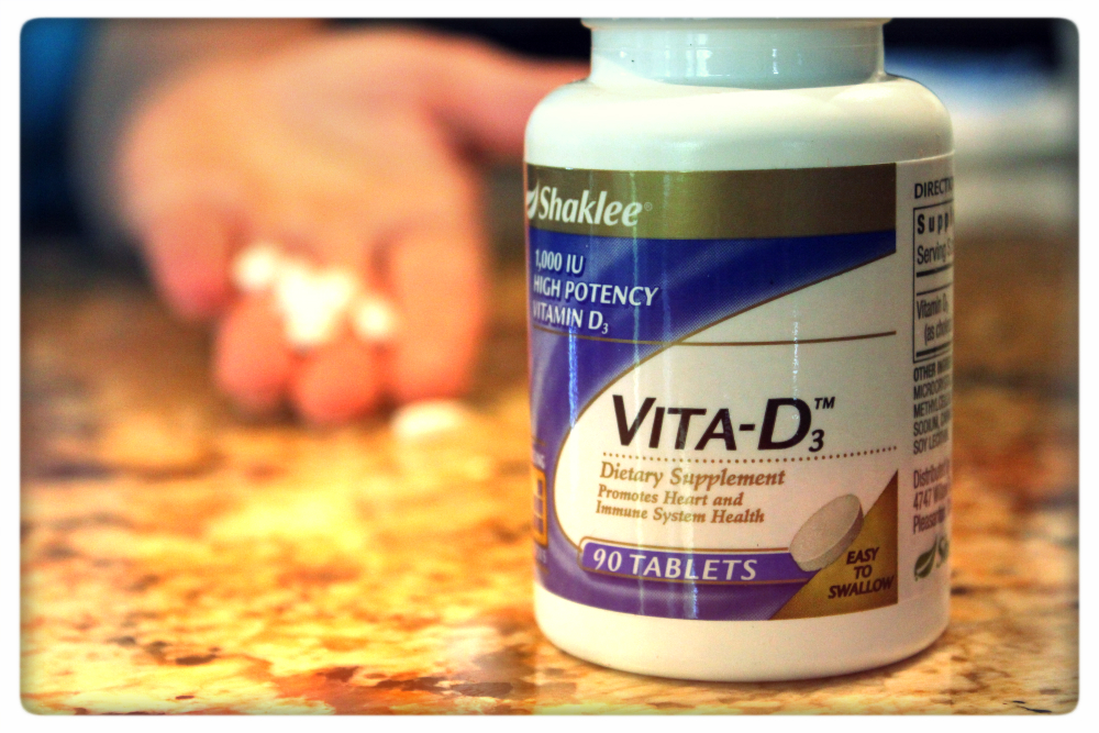 Shaklee Vitamin D3 2,000 IU supplement bottle