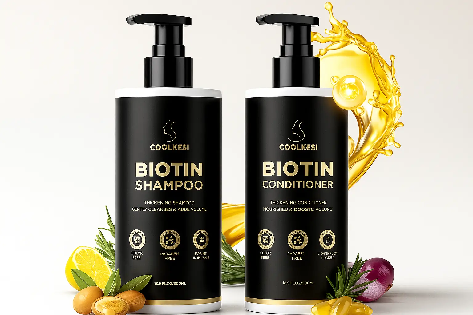 Coolkesi Biotin Shampoo and Conditioner – best shampoo for hair growth