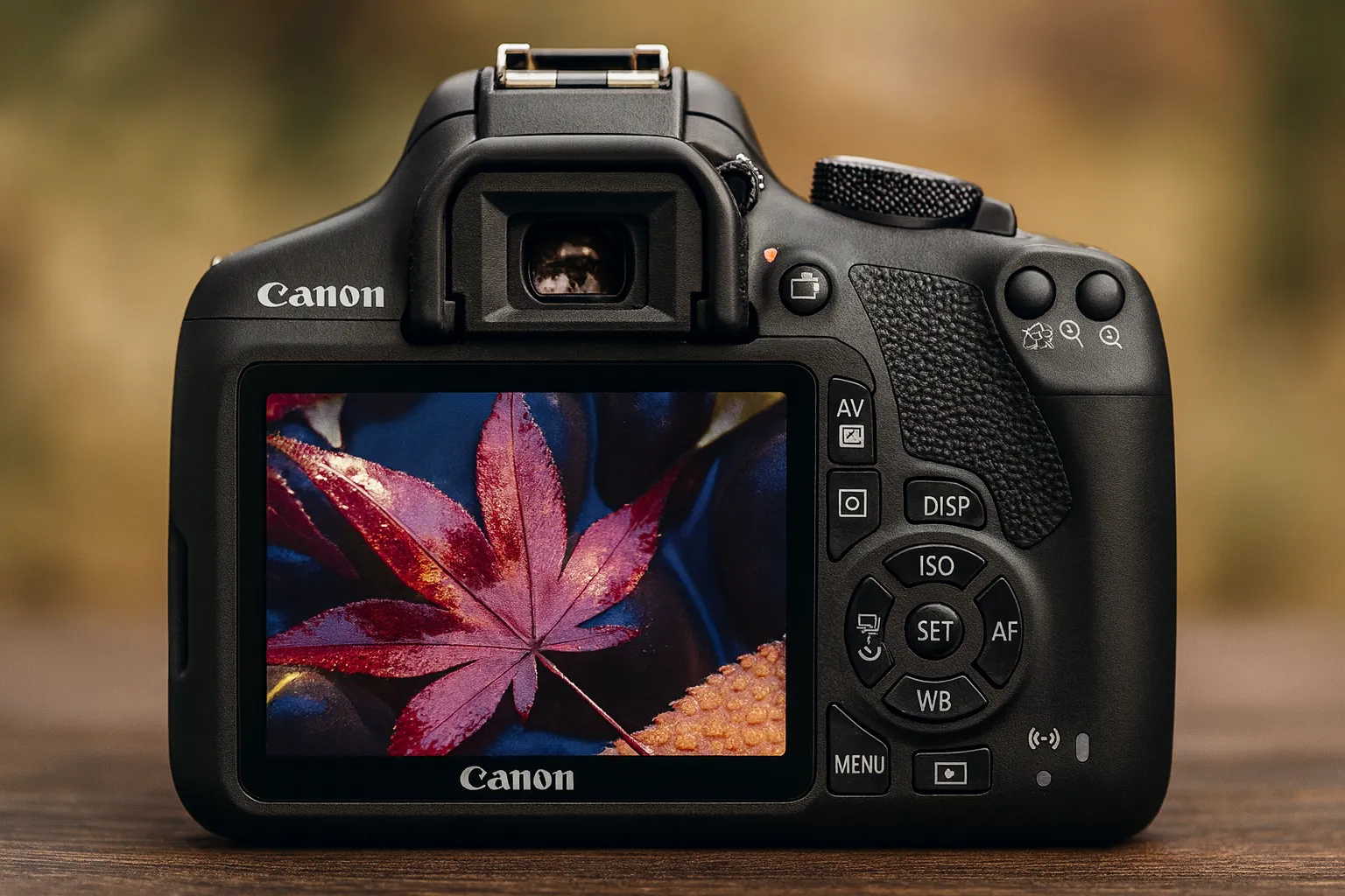 Professional DSLR camera setup on a clean background – best camera for photography