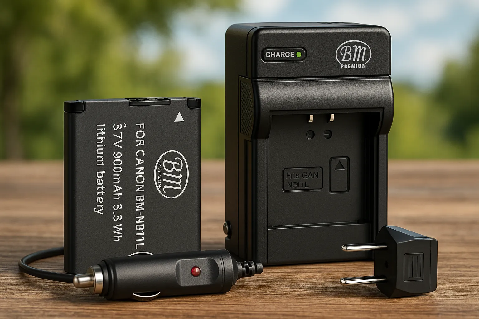 BM Premium NB-11LH battery and charger compatible with the Canon PowerShot ELPH 180