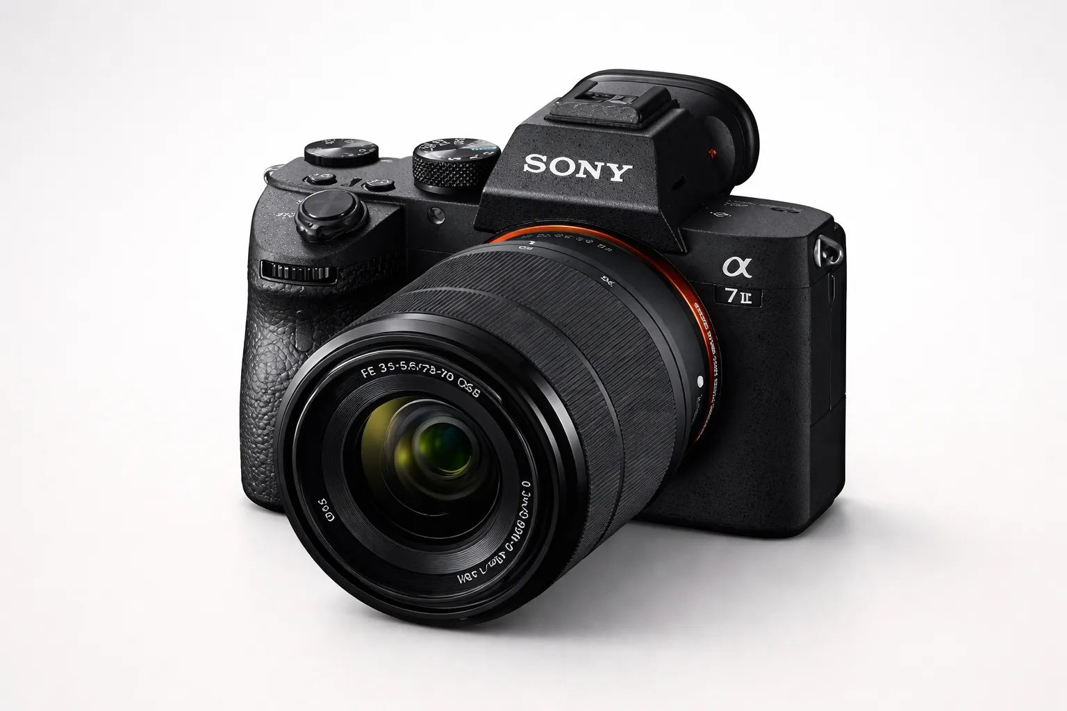 best sony camera full frame mirrorless camera studio product image