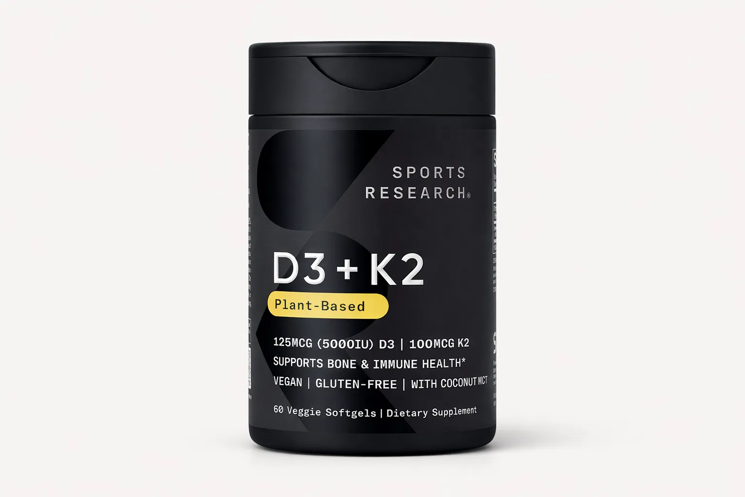 best vitamin d3 k2 supplement with plant-based d3 and k2 for bone and immune health