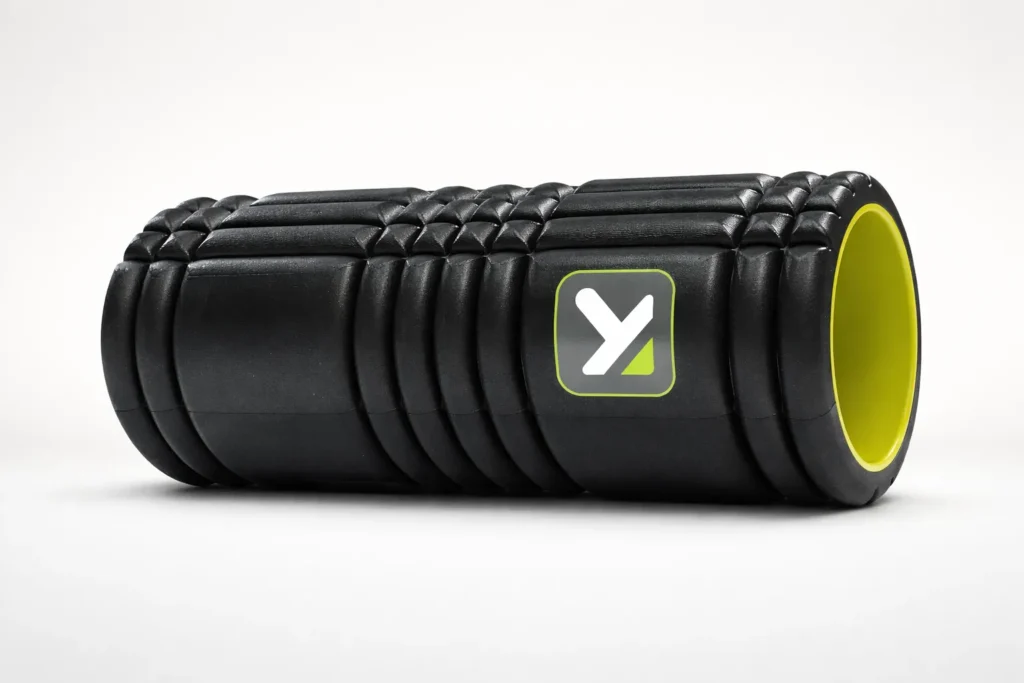 TriggerPoint foam roller for muscle recovery, one of the best recovery tools for athletes to relieve soreness and improve mobility