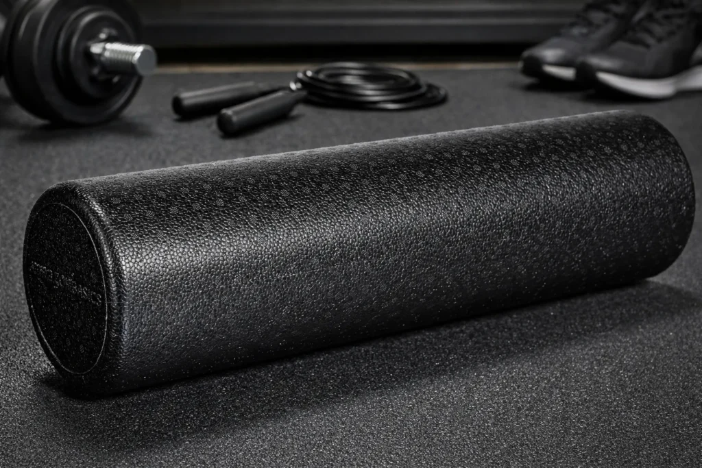 Best workout recovery tools featuring a high density foam roller for muscle recovery after workouts