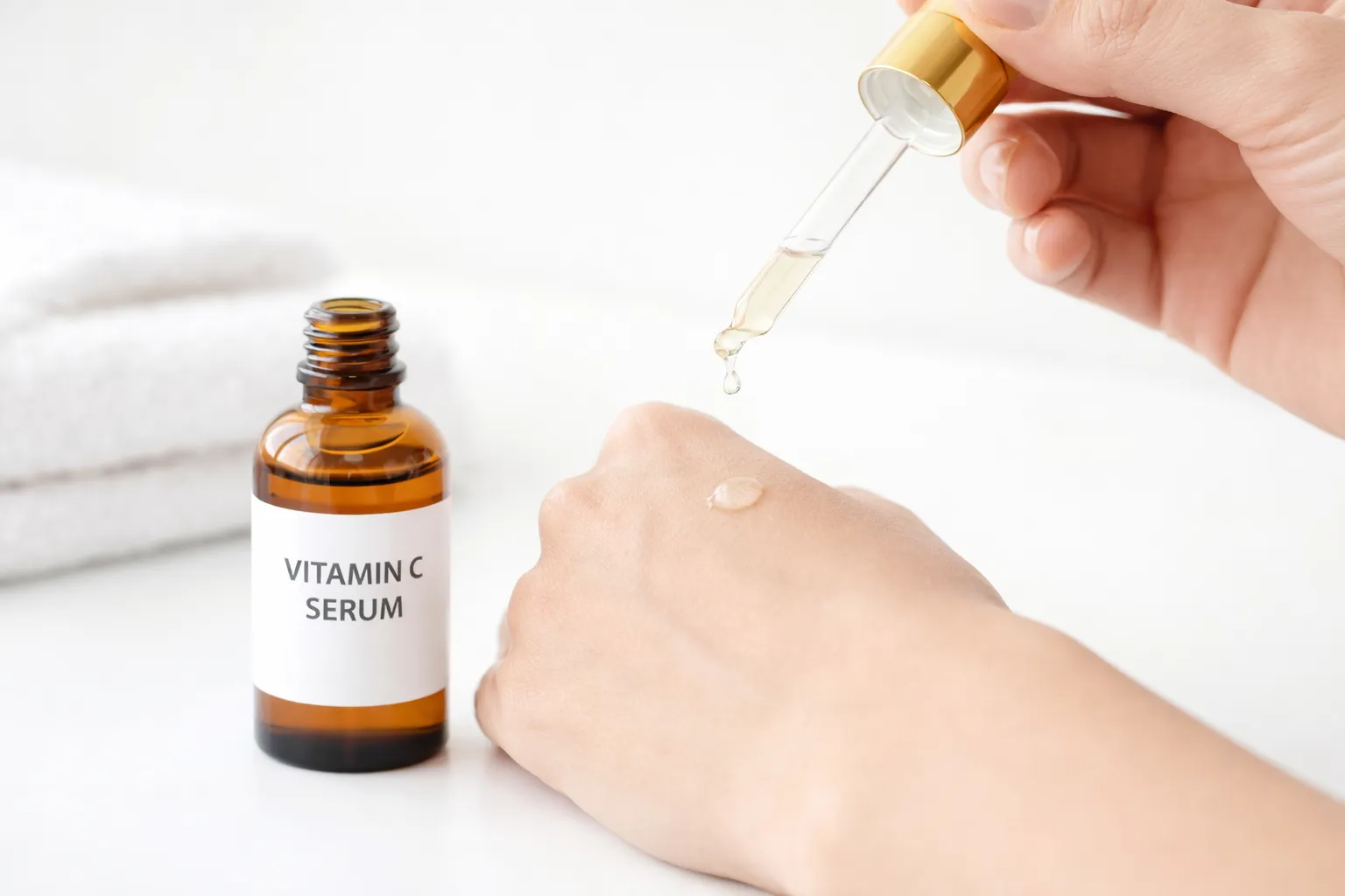 how long does it take vitamin c serum to work and when results appear on skin