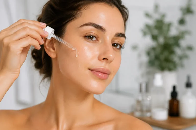 how to use hyaluronic acid serum correctly on damp skin