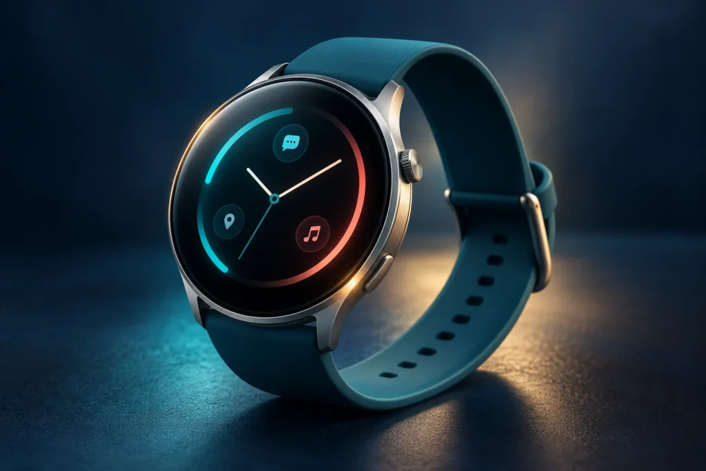 What does a smartwatch do showing common smartwatch features and functions